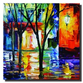 Tranh in Canvas sơn dầu